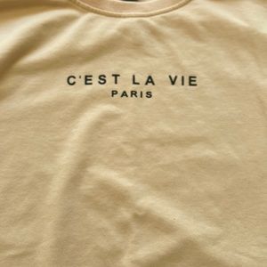 SHEIN, C’est La Vie Paris Crewneck